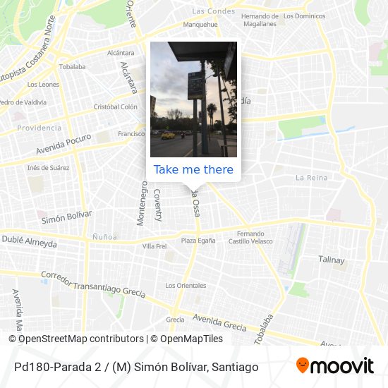 Pd180-Parada 2 / (M) Simón Bolívar map