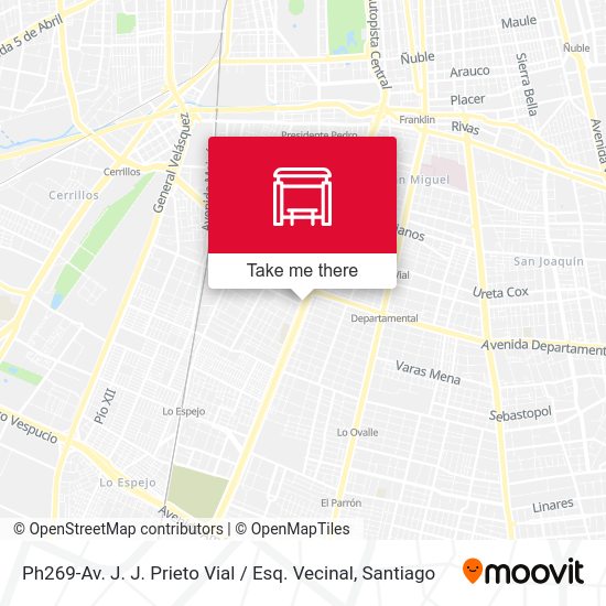 Mapa de Ph269-Av. J. J. Prieto Vial / Esq. Vecinal