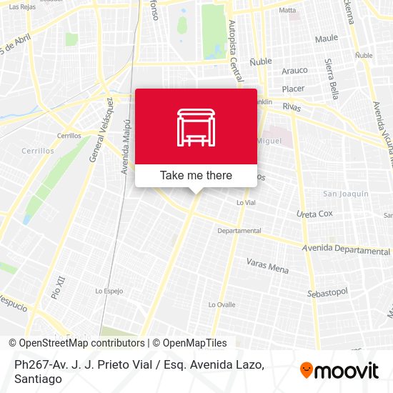 Mapa de Ph267-Av. J. J. Prieto Vial / Esq. Avenida Lazo