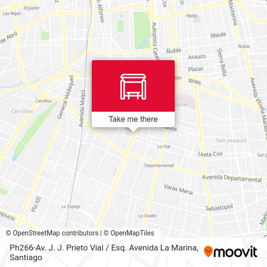 Ph266-Av. J. J. Prieto Vial / Esq. Avenida La Marina map