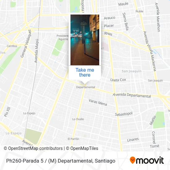 Ph260-Parada 5 / (M) Departamental map