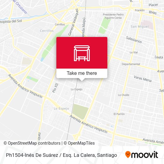 Mapa de Ph1504-Inés De Suárez / Esq. La Calera