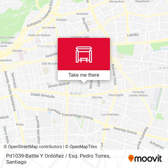 Pd1039-Battle Y Ordóñez / Esq. Pedro Torres map