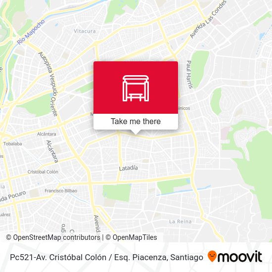 Pc521-Av. Cristóbal Colón / Esq. Piacenza map
