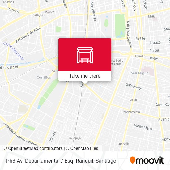 Ph3-Av. Departamental / Esq. Ranquil map