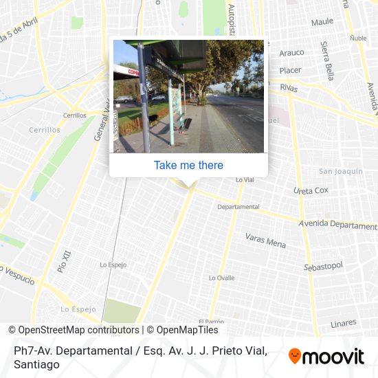 Mapa de Ph7-Av. Departamental / Esq. Av. J. J. Prieto Vial