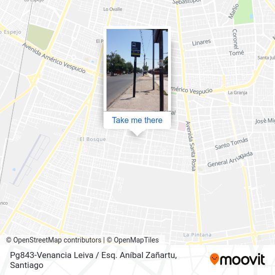 Pg843-Venancia Leiva / Esq. Aníbal Zañartu map