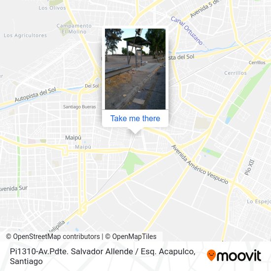 Pi1310-Av.Pdte. Salvador Allende / Esq. Acapulco map