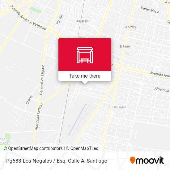 Mapa de Pg683-Los Nogales / Esq. Calle A