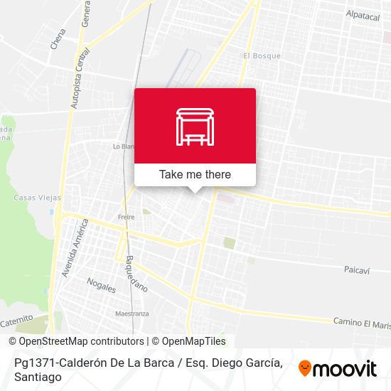 Pg1371-Calderón De La Barca / Esq. Diego García map