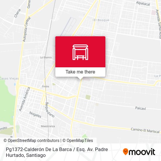 Pg1372-Calderón De La Barca / Esq. Av. Padre Hurtado map