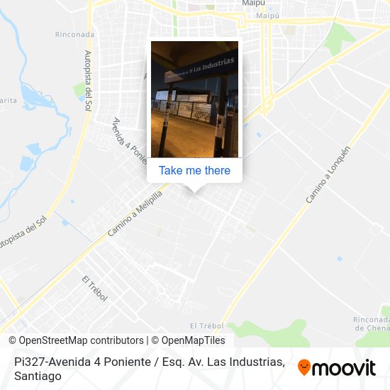 Pi327-Avenida 4 Poniente / Esq. Av. Las Industrias map