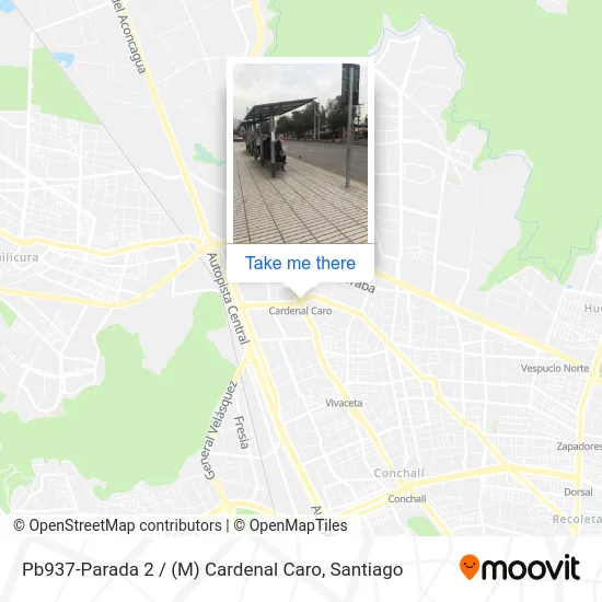 Pb937-Parada 2 / (M) Cardenal Caro map