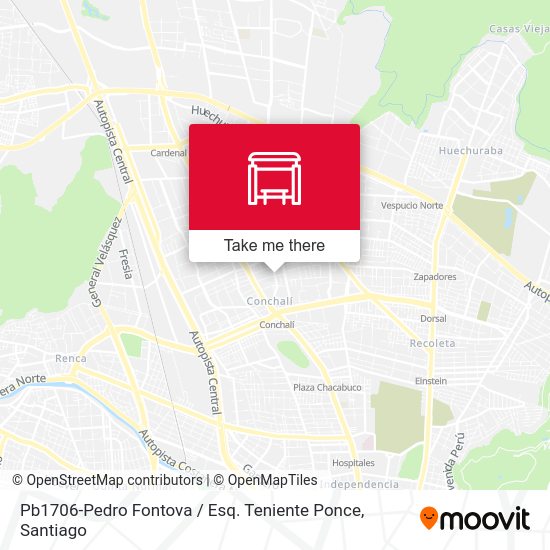 Mapa de Pb1706-Pedro Fontova / Esq. Teniente Ponce