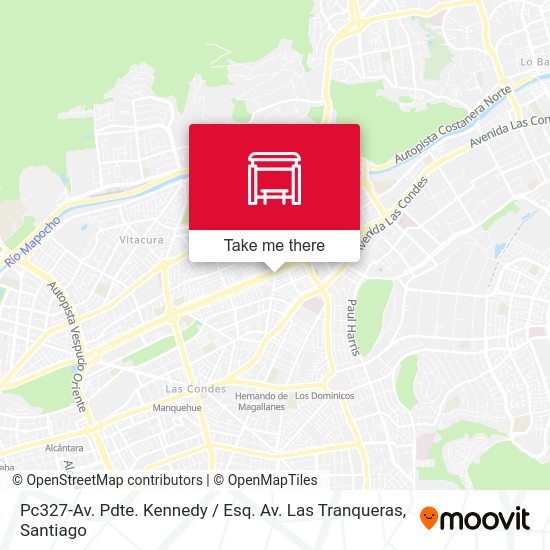 Pc327-Av. Pdte. Kennedy / Esq. Av. Las Tranqueras map