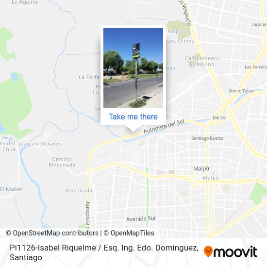 Mapa de Pi1126-Isabel Riquelme / Esq. Ing. Edo. Domínguez