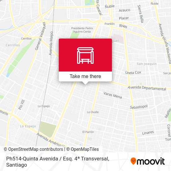 Ph514-Quinta Avenida / Esq. 4ª Transversal map