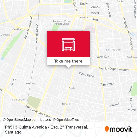Ph513-Quinta Avenida / Esq. 2ª Transversal map