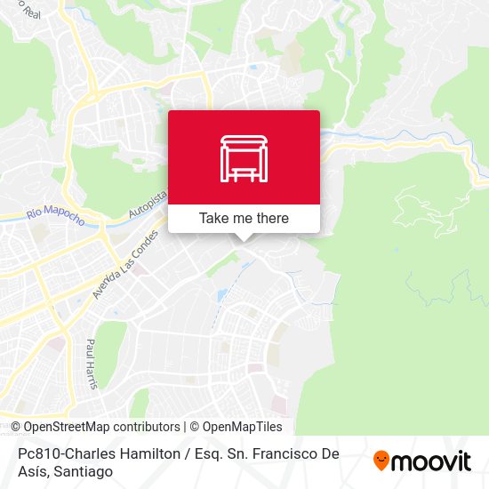 Pc810-Charles Hamilton / Esq. Sn. Francisco De Asís map