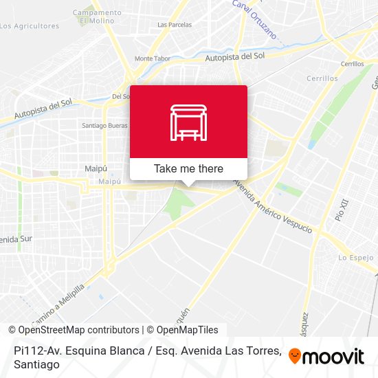 Pi112-Av. Esquina Blanca / Esq. Avenida Las Torres map