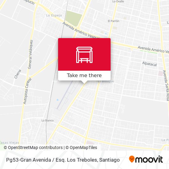 Mapa de Pg53-Gran Avenida / Esq. Los Treboles