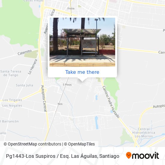 How to get to Pg1443-Los Suspiros / Esq. Las Águilas in Santiago by Micro?