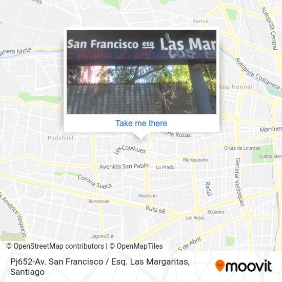 Mapa de Pj652-Av. San Francisco / Esq. Las Margaritas