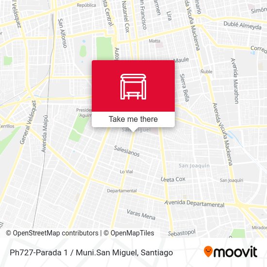 Ph727-Parada 1 / Muni.San Miguel map