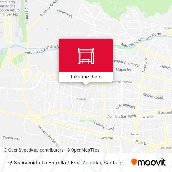 Pj985-Avenida La Estrella / Esq. Zapallar map