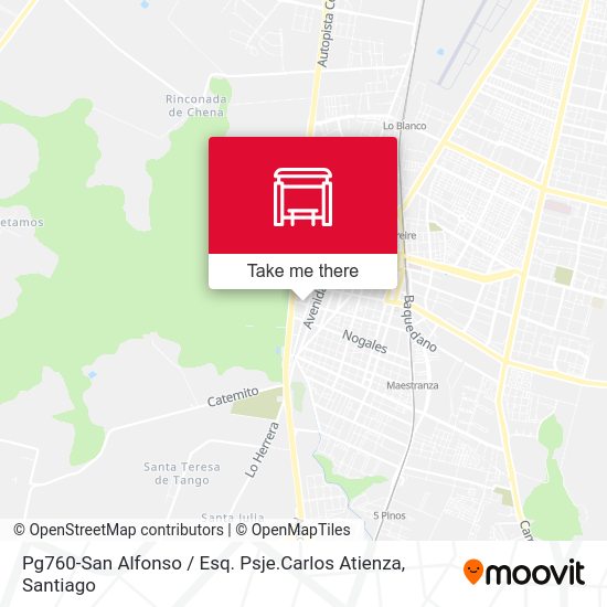 Pg760-San Alfonso / Esq. Psje.Carlos Atienza map