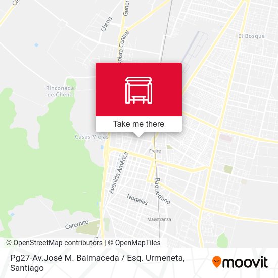 Mapa de Pg27-Av.José M. Balmaceda / Esq. Urmeneta