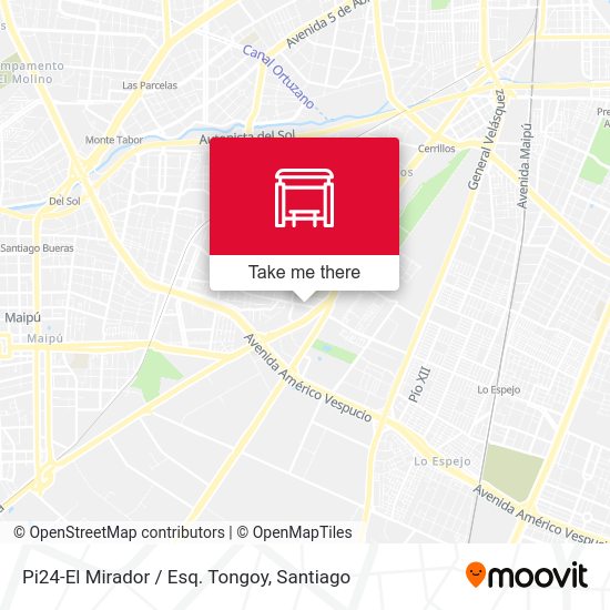 Pi24-El Mirador / Esq. Tongoy map