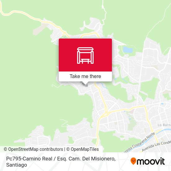 Pc795-Camino Real / Esq. Cam. Del Misionero map