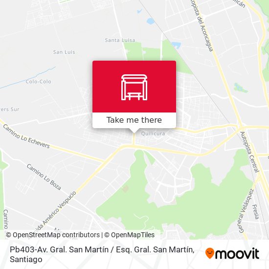 Mapa de Pb403-Av. Gral. San Martín / Esq. Gral. San Martín