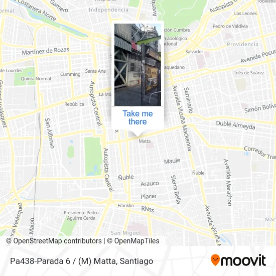 Pa438-Parada 6 / (M) Matta map