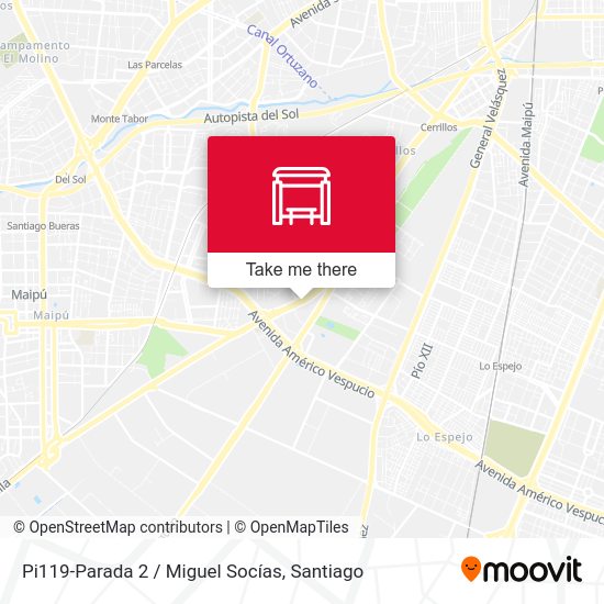 Pi119-Parada 2 / Miguel Socías map