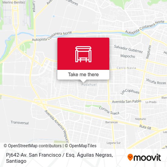 Mapa de Pj642-Av. San Francisco / Esq. Águilas Negras