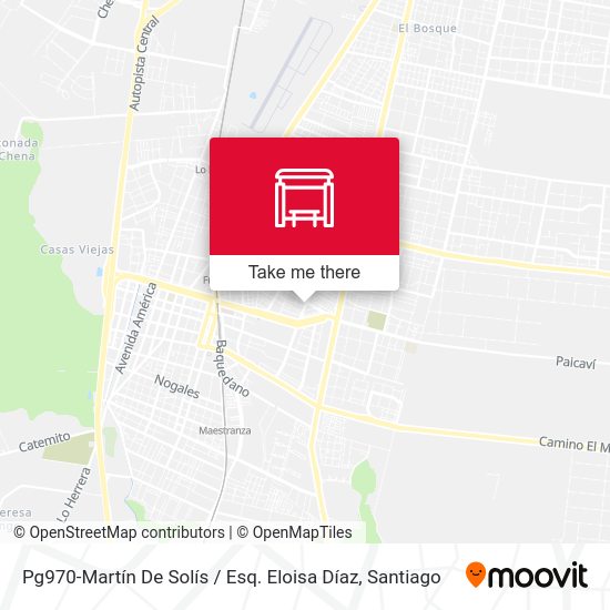 Pg970-Martín De Solís / Esq. Eloisa Díaz map