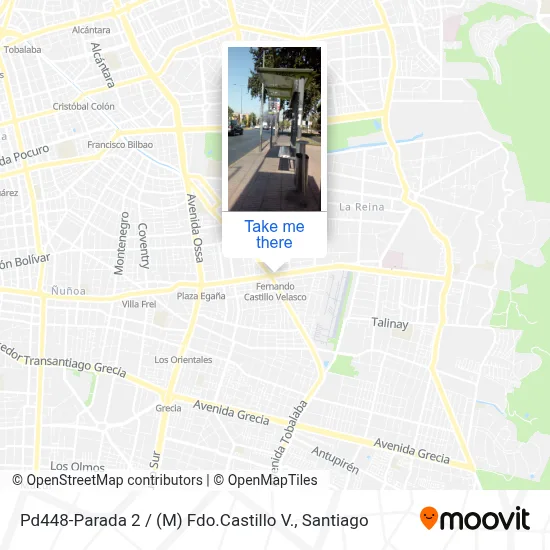 Pd448-Parada 2 / (M) Fdo.Castillo V. map