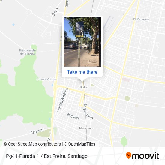 Mapa de Pg41-Parada 1 / Est.Freire