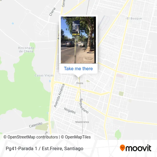 Pg41-Parada 1 / Est.Freire map