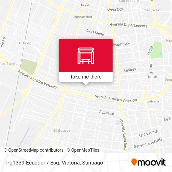 Mapa de Pg1339-Ecuador / Esq. Victoria