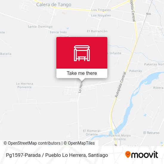 Mapa de Pg1597-Parada / Pueblo Lo Herrera