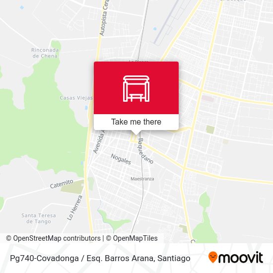 Mapa de Pg740-Covadonga / Esq. Barros Arana