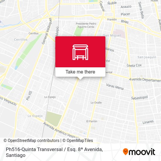 Mapa de Ph516-Quinta Transversal / Esq. 8ª Avenida