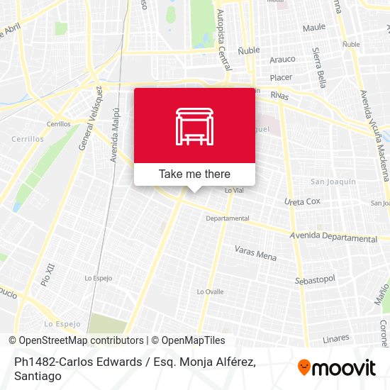 Ph1482-Carlos Edwards / Esq. Monja Alférez map