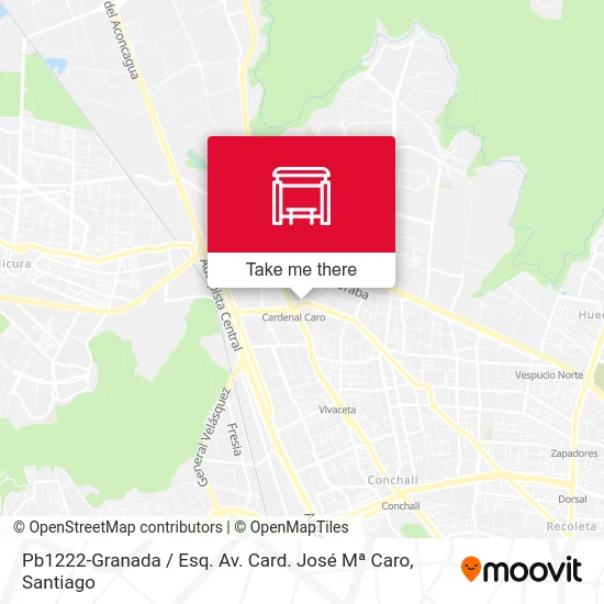 Pb1222-Granada / Esq. Av. Card. José Mª Caro map
