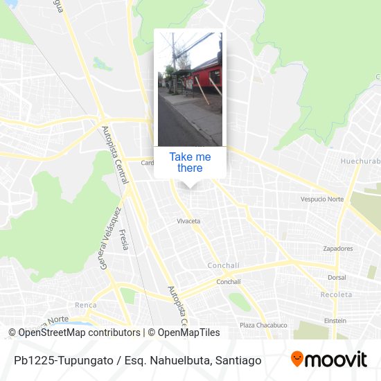 Mapa de Pb1225-Tupungato / Esq. Nahuelbuta