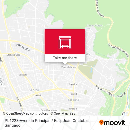 Pb1228-Avenida Principal / Esq. Juan Cristóbal map