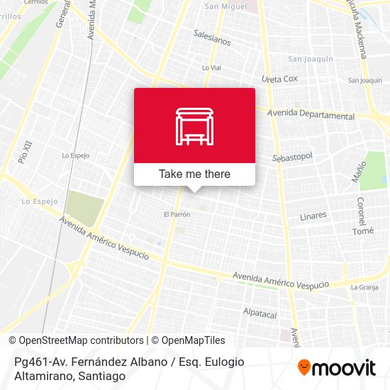 Pg461-Av. Fernández Albano / Esq. Eulogio Altamirano map